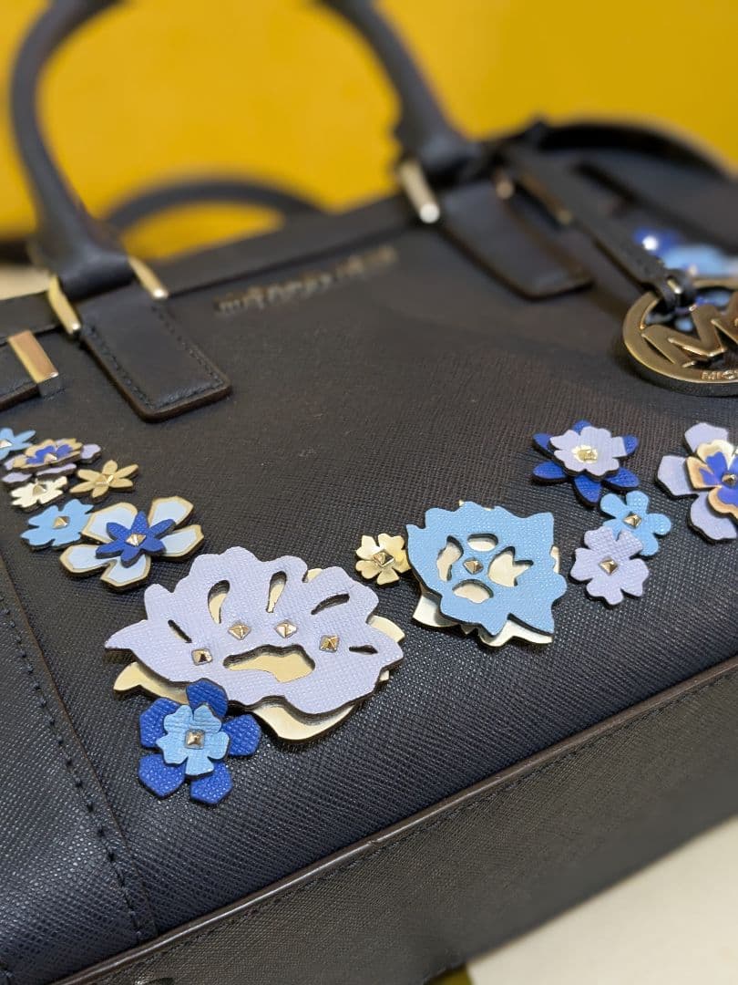 MICHAEL KORS ネイビー ツーウェイバッグ