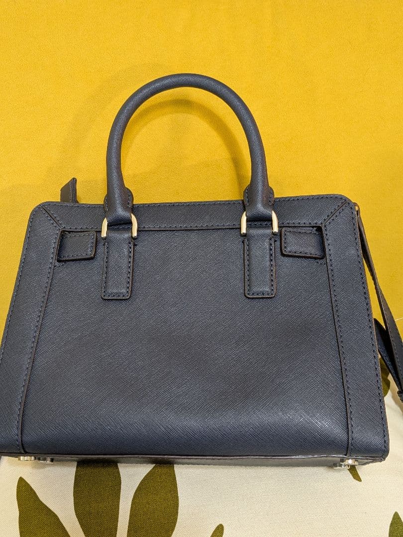 MICHAEL KORS ネイビー ツーウェイバッグ