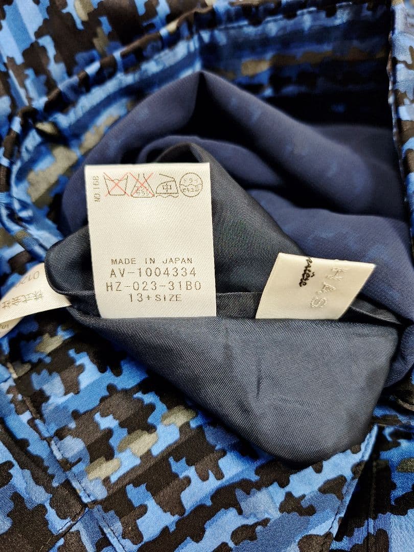 タグ付き ROCHAS premiere シルク100%ワンピース