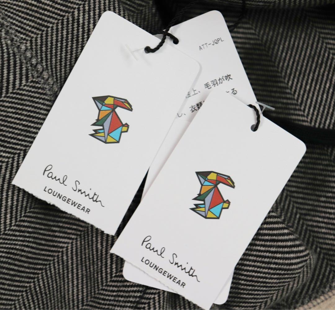 《ポールスミス》未使用 ヘリンボーン柄 トレーナー＋パンツ M(W76~84)