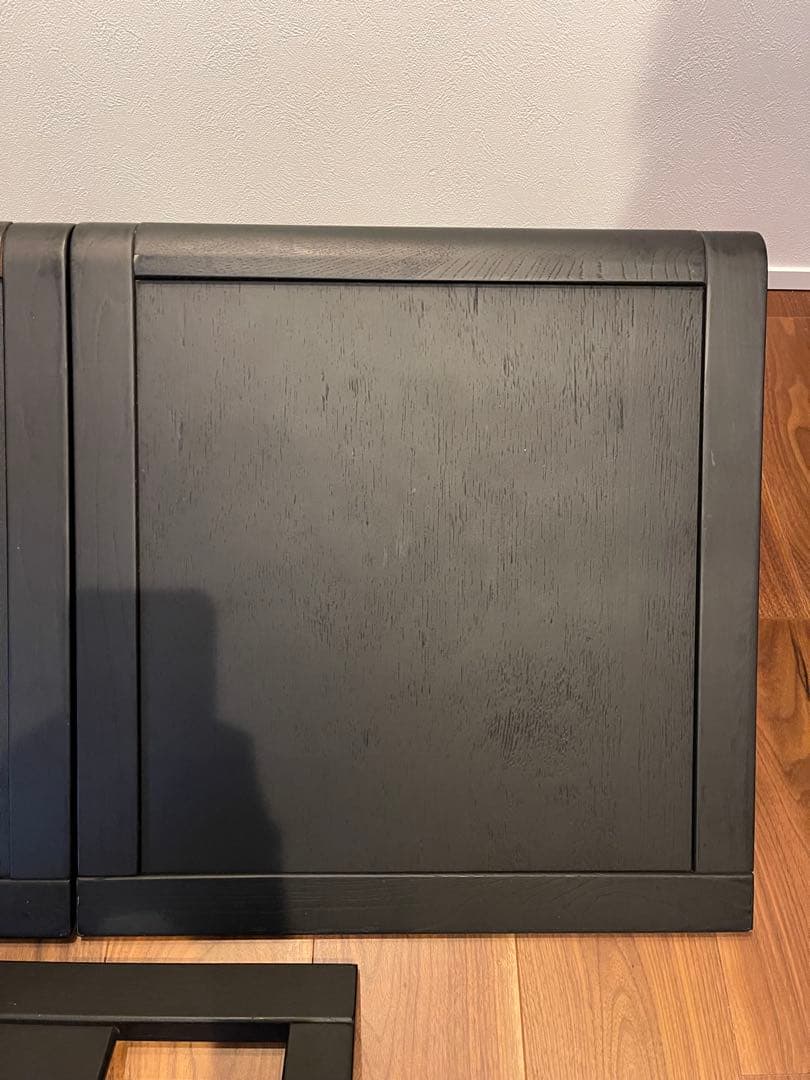 hikari 光製作所 木製座椅子 黒和モダン 旅館　和室　三脚セット