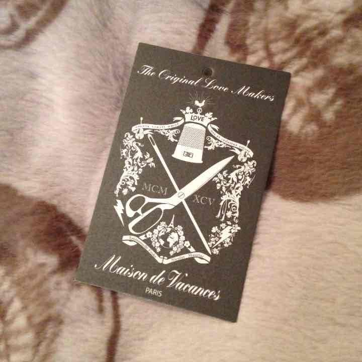 Maison de Vacances PARIS クッションカバー スカル