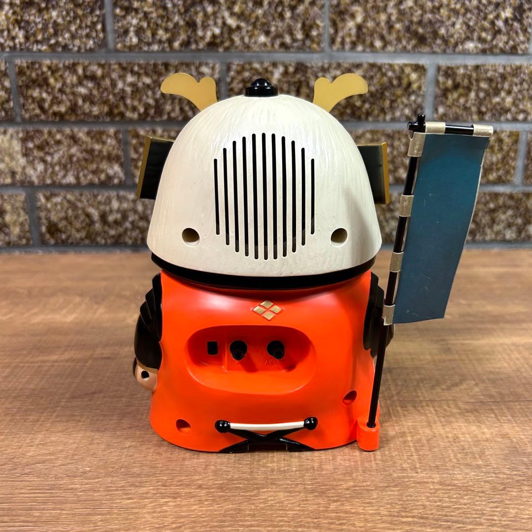 昭和レトロ 信玄くん 将軍 おしゃべり 目覚まし時計 シチズン 置き時計 日本製