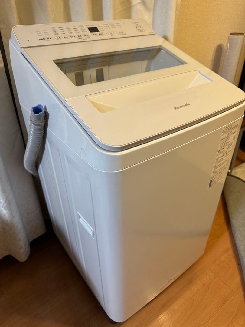 美品　2023 Panasonic 洗濯機 NA-FA8K2 8kg 清潔