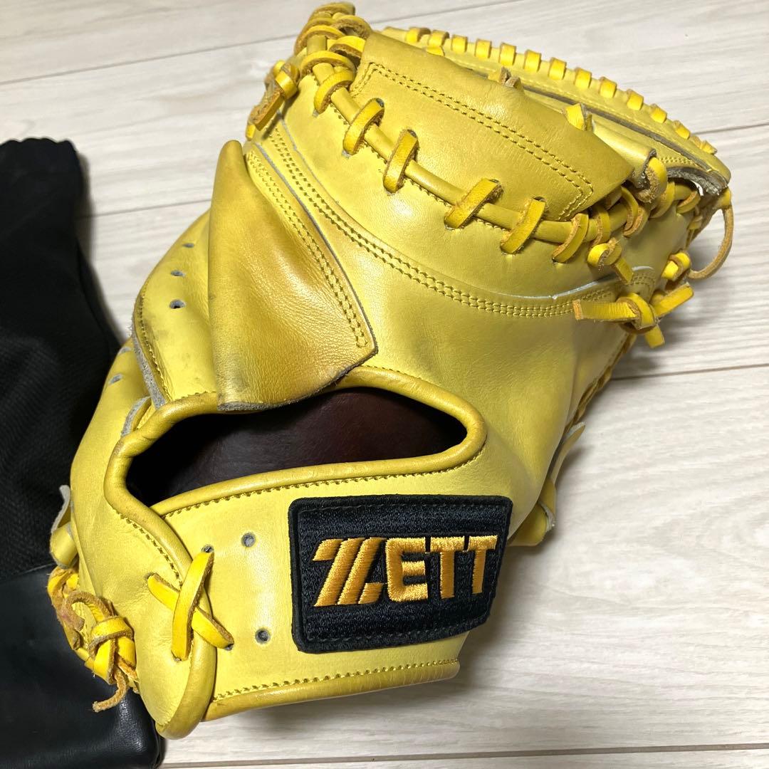 ゼ*ン様 PRO STATUS BPC82 ZETT キャッチャー　グローブ　硬
