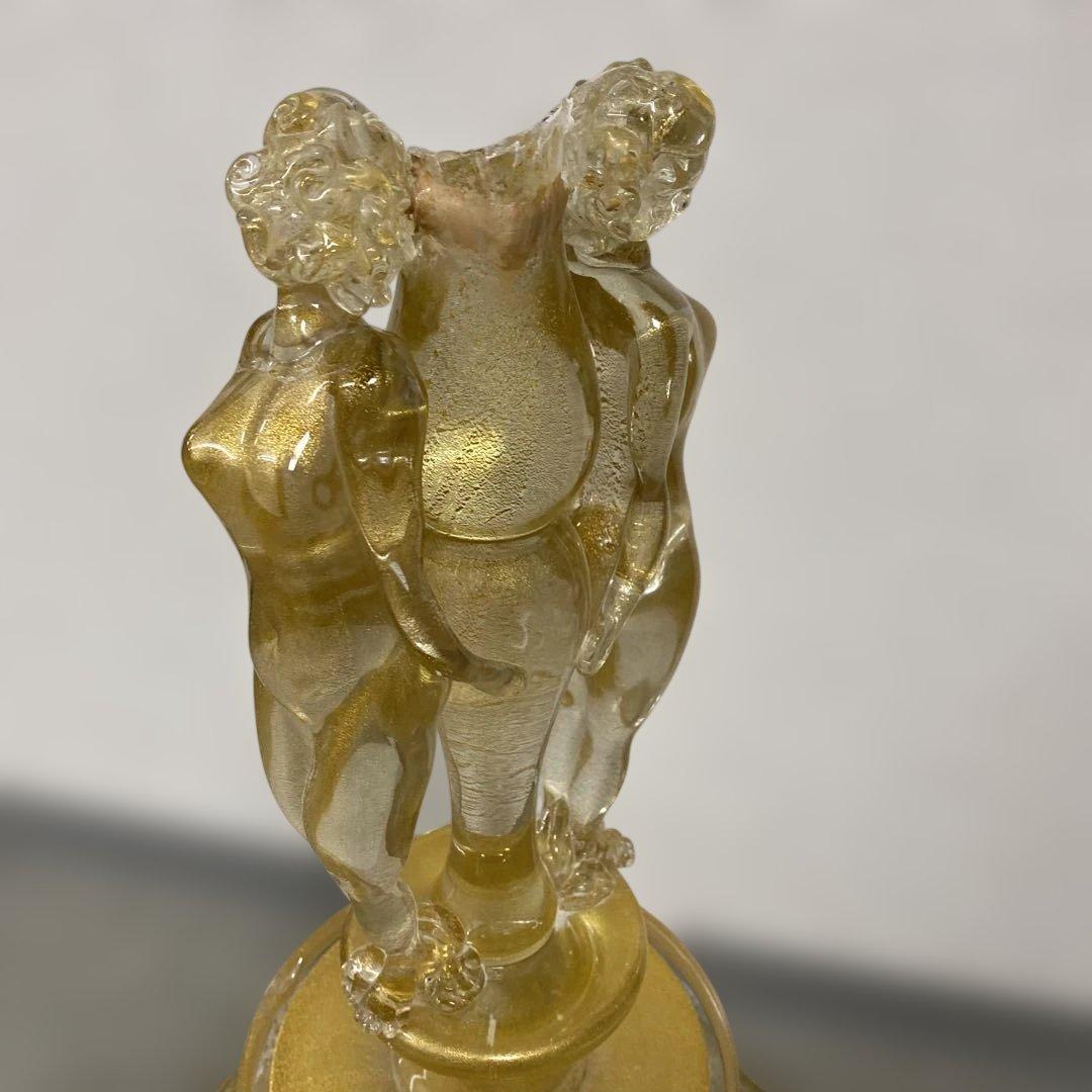 19世紀　ヴェネチア　コンポート　特大品　タトチ　東さ8-0107④