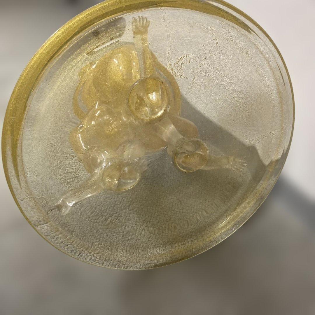 19世紀　ヴェネチア　コンポート　特大品　タトチ　東さ8-0107④