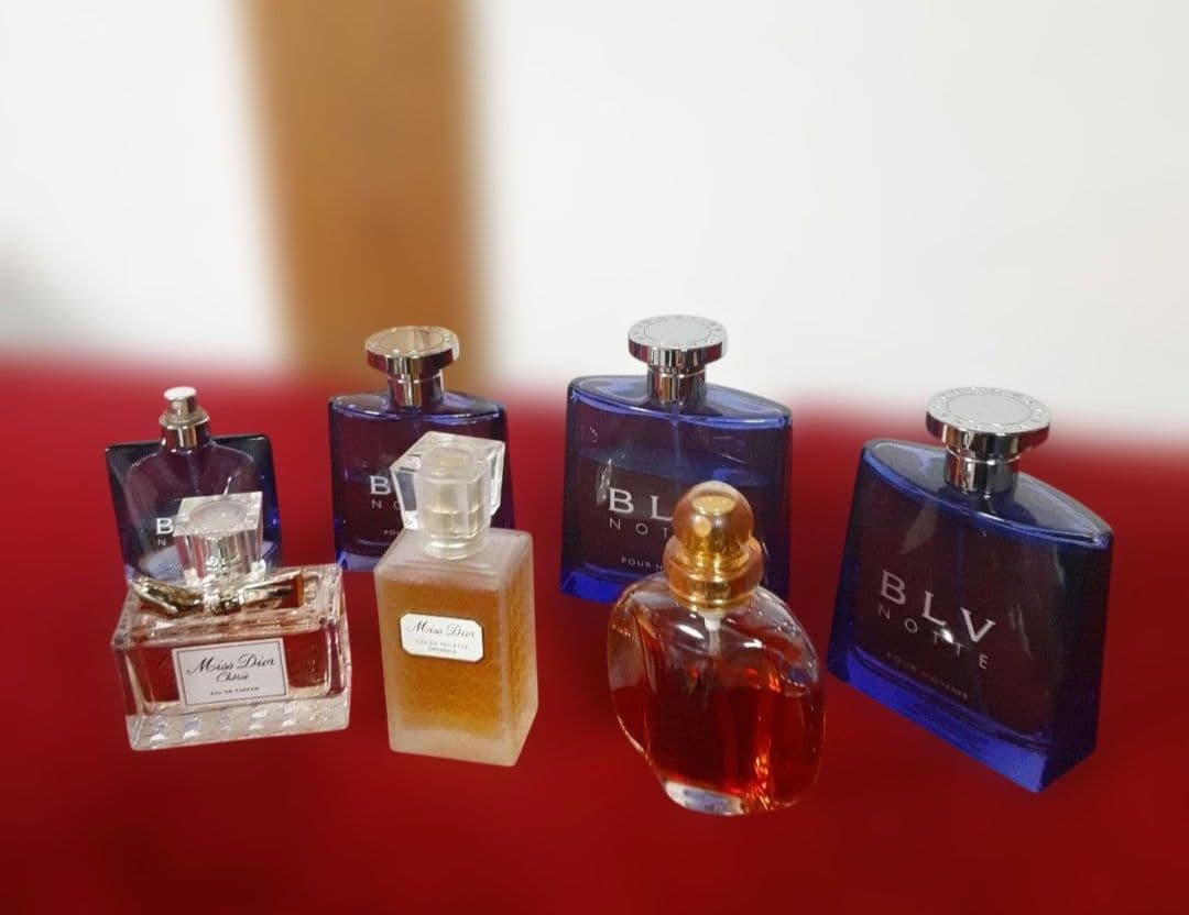 香水　BVLGARI BLV Notte 4点　クリスチャンディオールおまけ