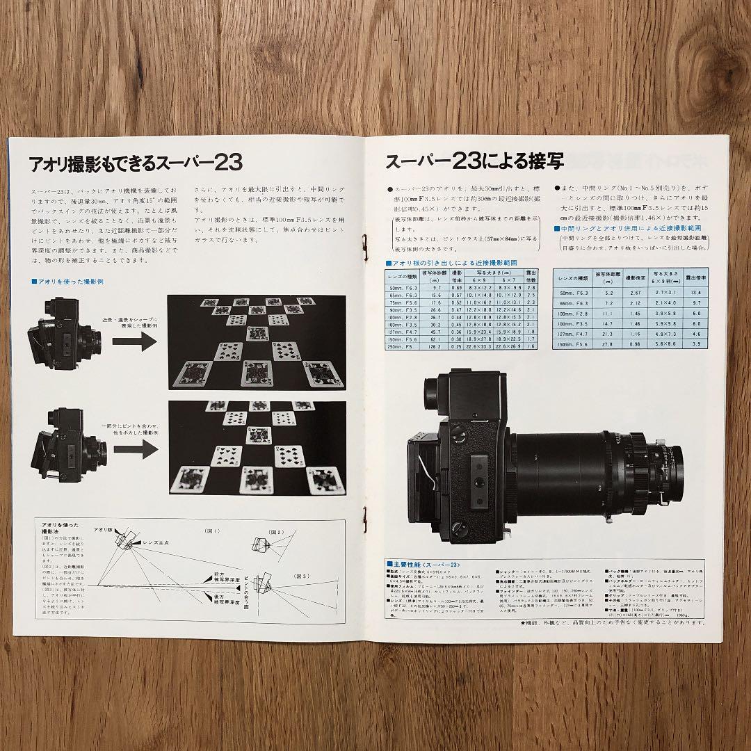 マミヤ　プレスシリーズ　カタログ　1974年7月（昭和49年）