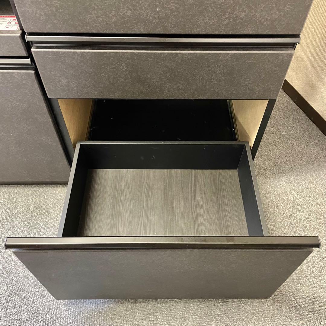 ニトリ キッチンボード SP201 100KB GY 食器棚 M