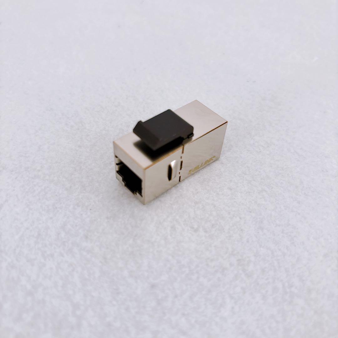 iwillink Cat6カプラー RJ45 25個 シルバー シールドカプラー