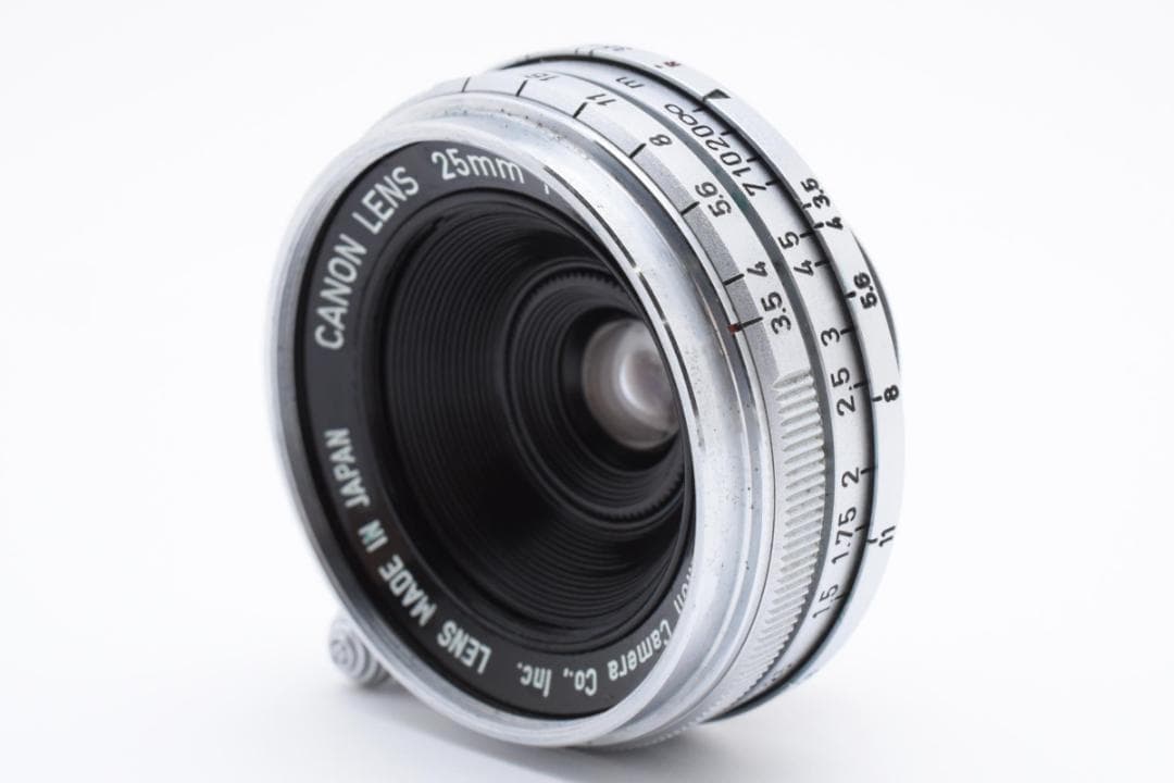 ★極美品・希少★キヤノン Canon L f3.5 25mm #972