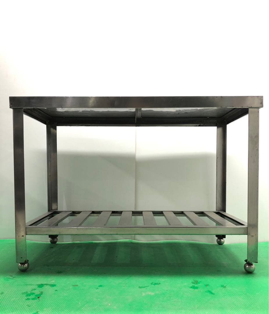 ☆工場整備品☆コンロテーブル　作業台　幅900 ステンレス　業務用