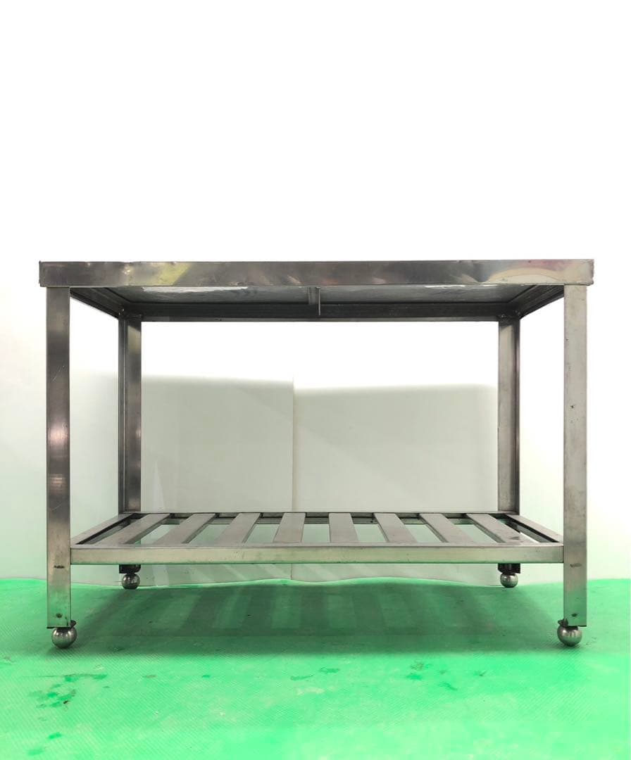 ☆工場整備品☆コンロテーブル　作業台　幅900 ステンレス　業務用