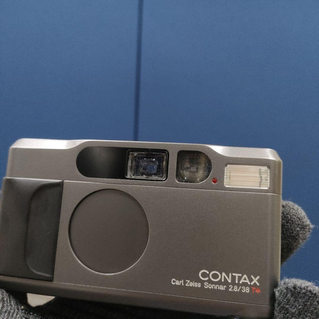 CONTAX T2 コンパクトフィルムカメラ、Carl Zeiss、（訳あり）