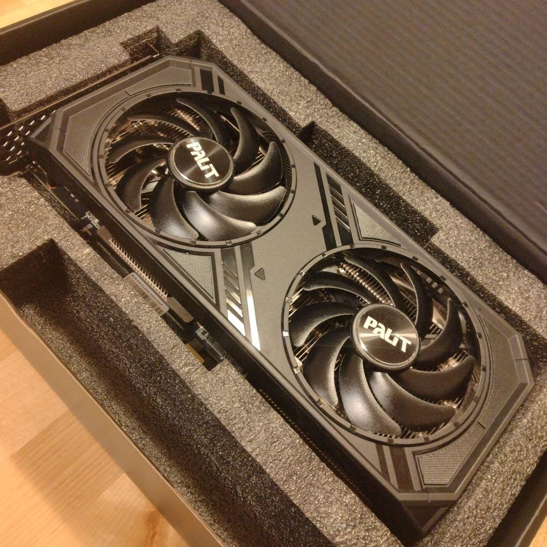 グラフィックボード・グラボ・ビデオカード PALIT GEFORCE RTX 4070 DUAL 12GB