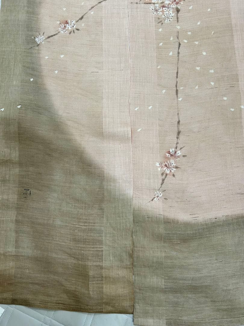 しだれ桜の暖簾