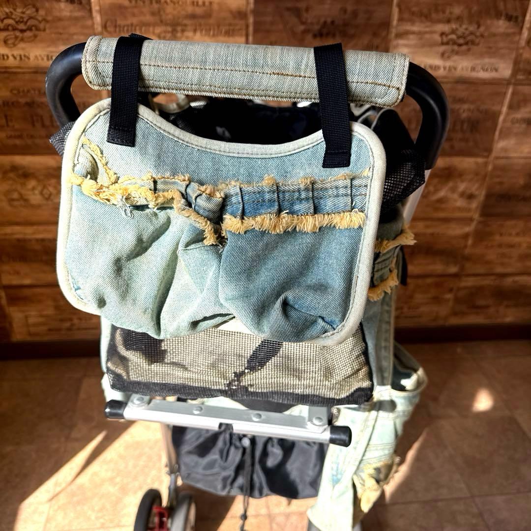 MotherCartマザーカート2段式プレミアムカートダメージデニム