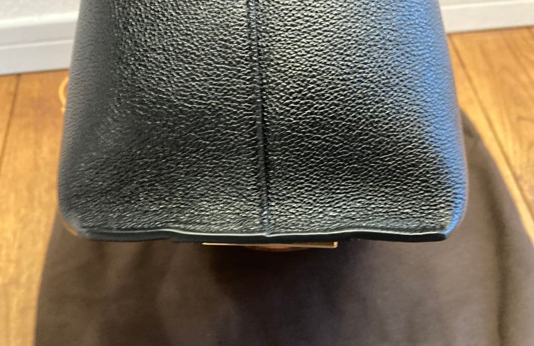 トッズ TOD'S タイムレス ミニ ショッピングバッグ ショルダー ブラック