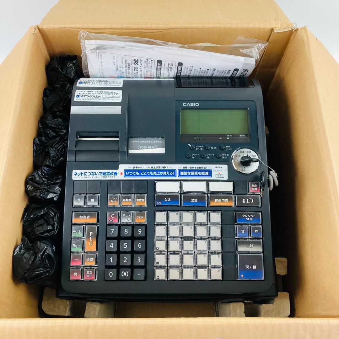 【美品】CASIO カシオ電子レジスター TE-2600/NM-2000