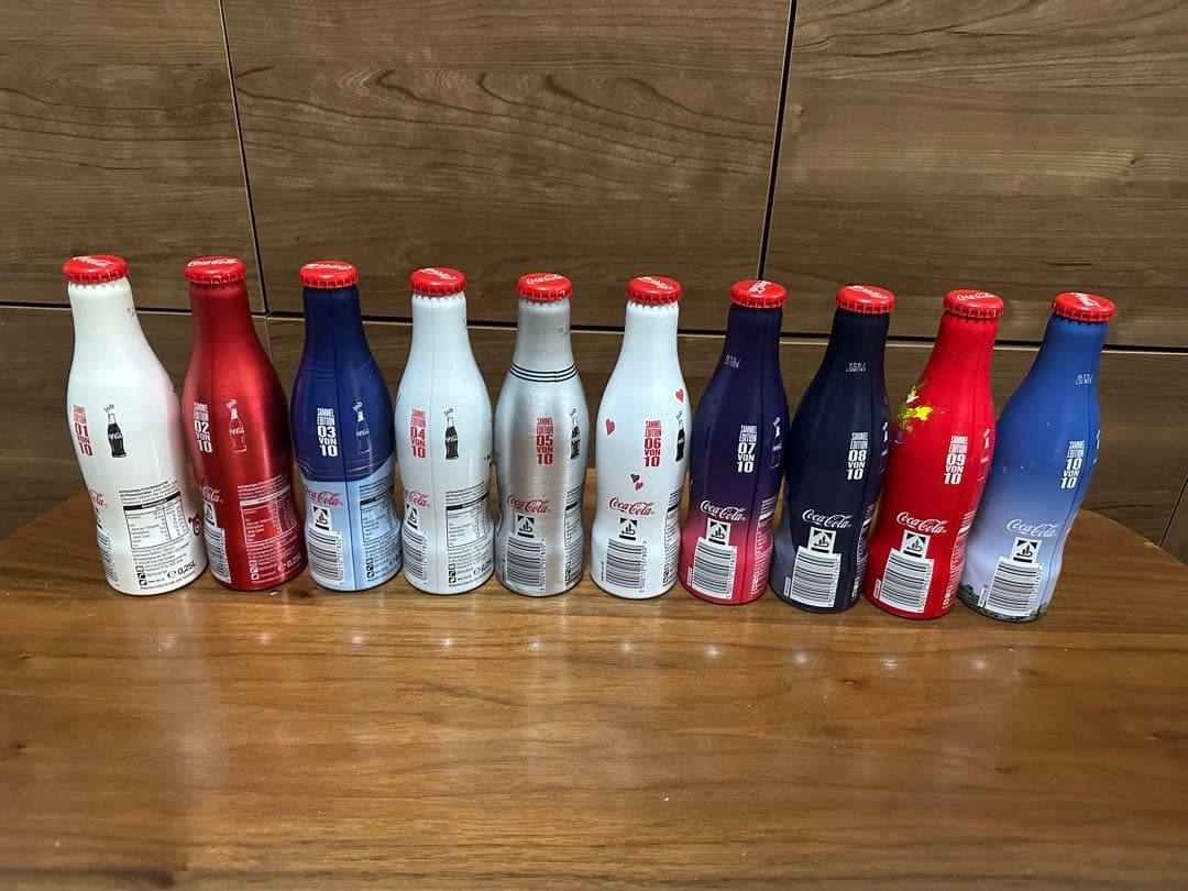 リ*コ様 コカ・コーラ 100周年記念 アルミボトル 10本セット（2015年ド