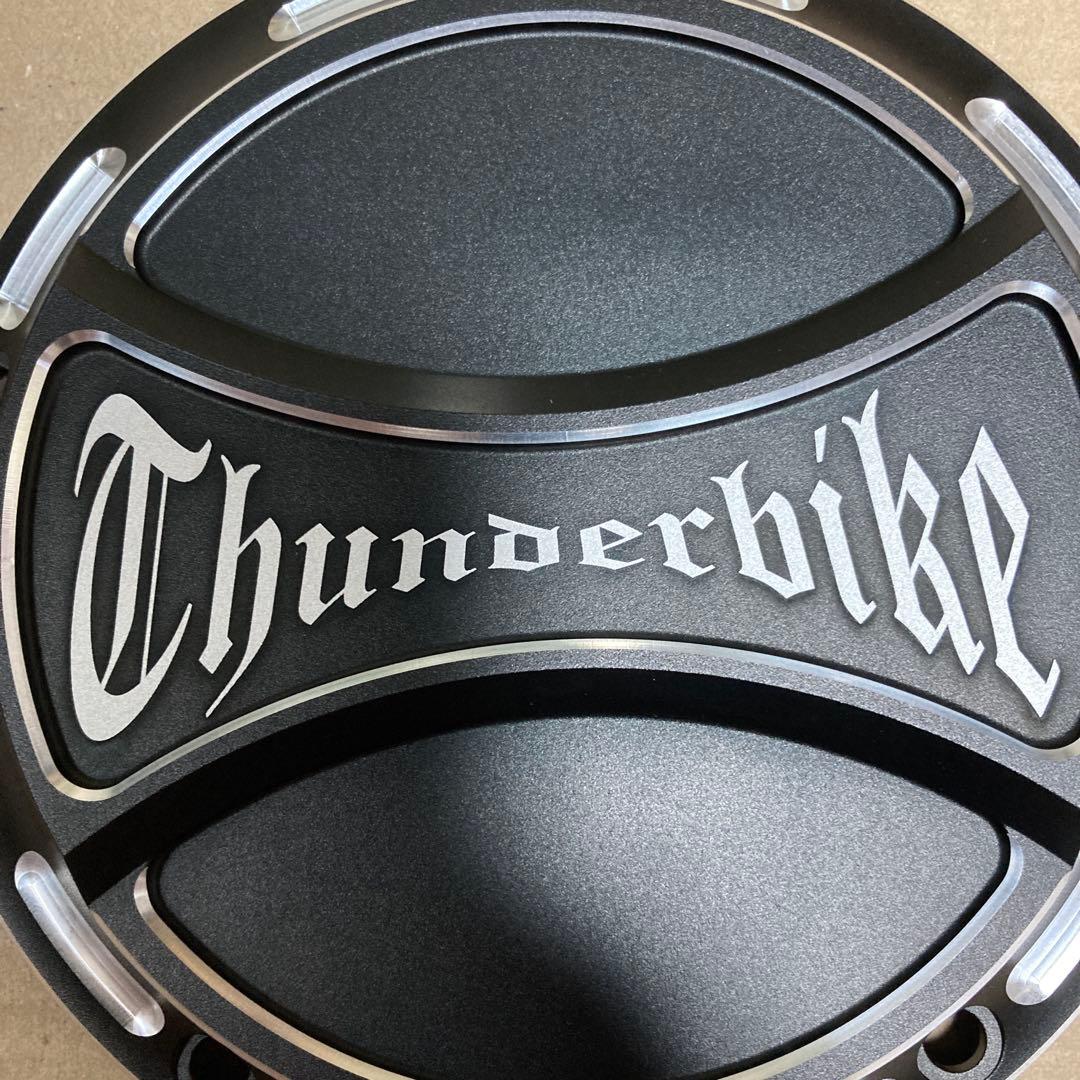 ハーレー用　ソフテイル　ダービーカバー　サンダーバイク