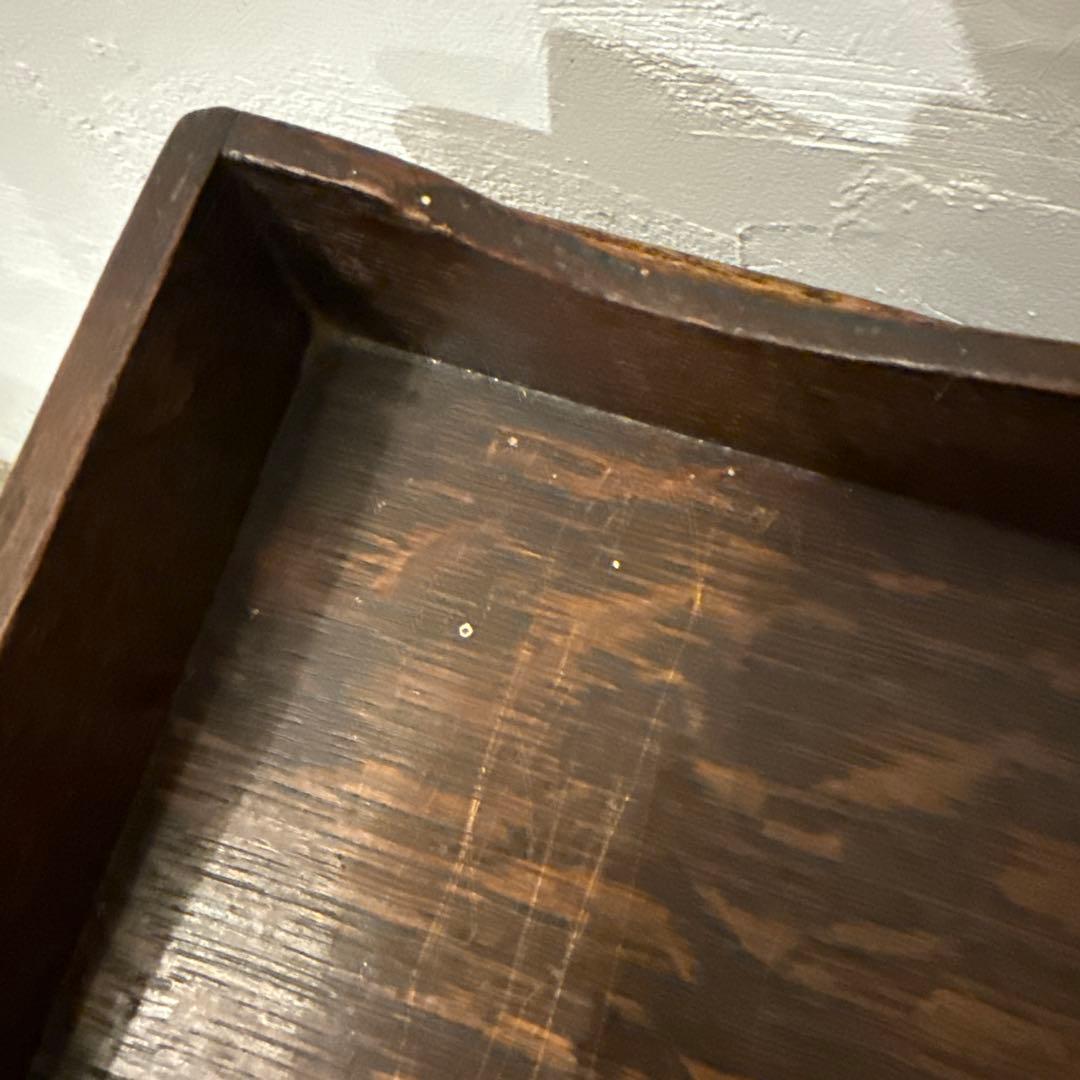 年末年始saleヴィンテージ　木製サイドテーブル　扉収納付き