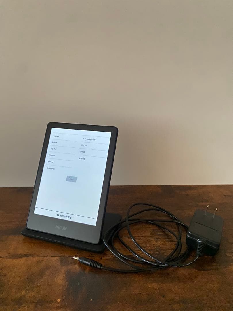 Kindle Paperwhite Signature Edition 充電器付