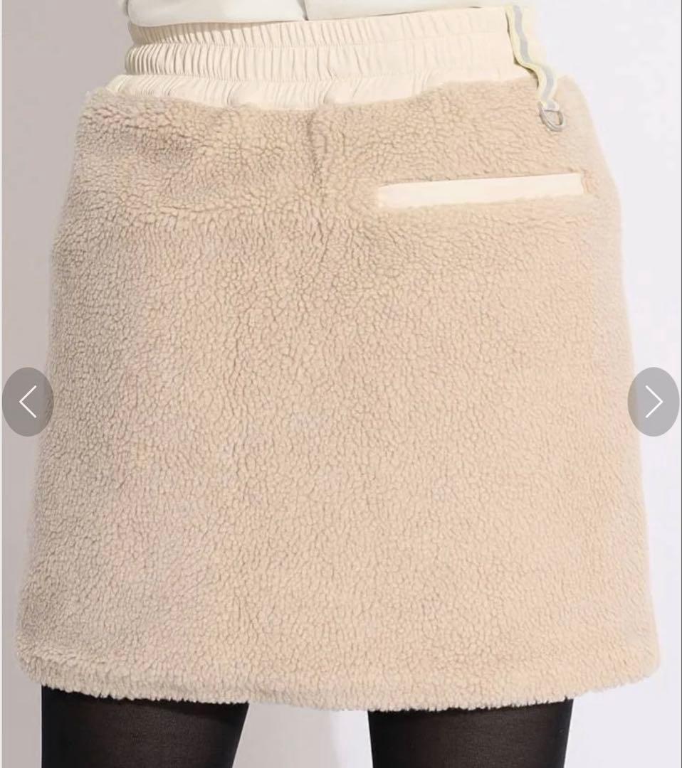 CPG GOLF シーピージーゴルフ 合皮切替ボアスカート 定価3.9万円