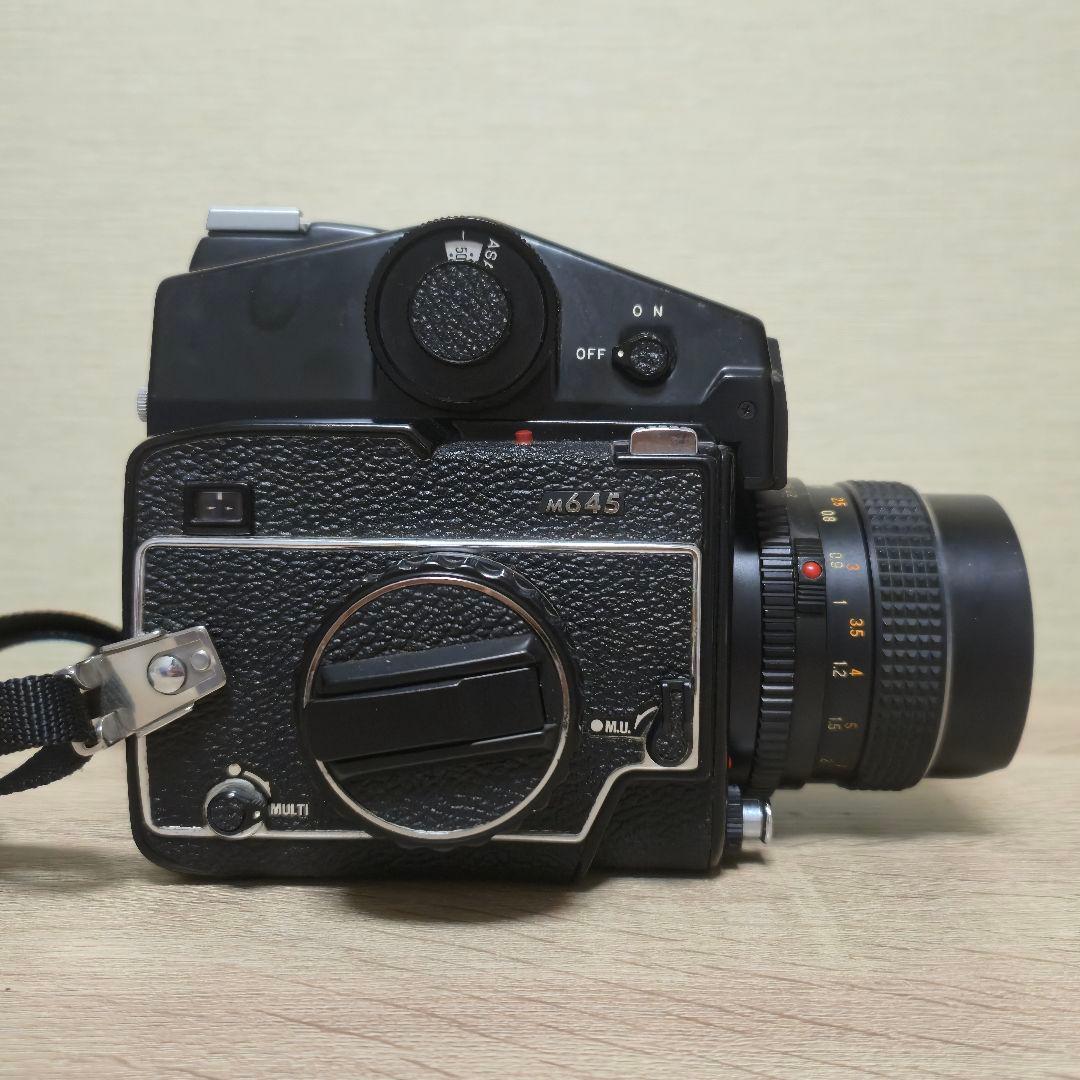 Mamiya M645 フィルムカメラ SEKOR C 80mm 2.8 レンズ