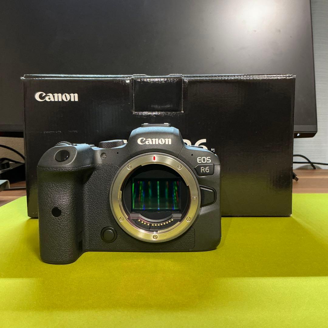 Canon EOS R6 本体＋付属品(箱・予備バッテリー付)