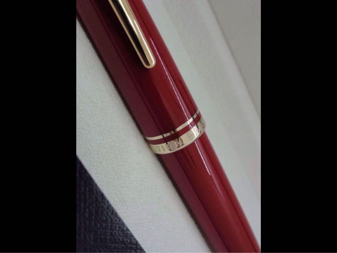 ⭐️非常にレアな軸色ボルドーカラーのジェネレーション⭐️モンブラン⭐️ゴールドプレート