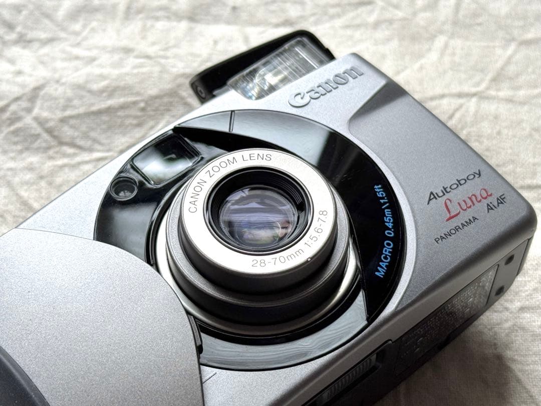 ⌘実写確認済み、電池付き！ Canon Autoboy Luna⌘