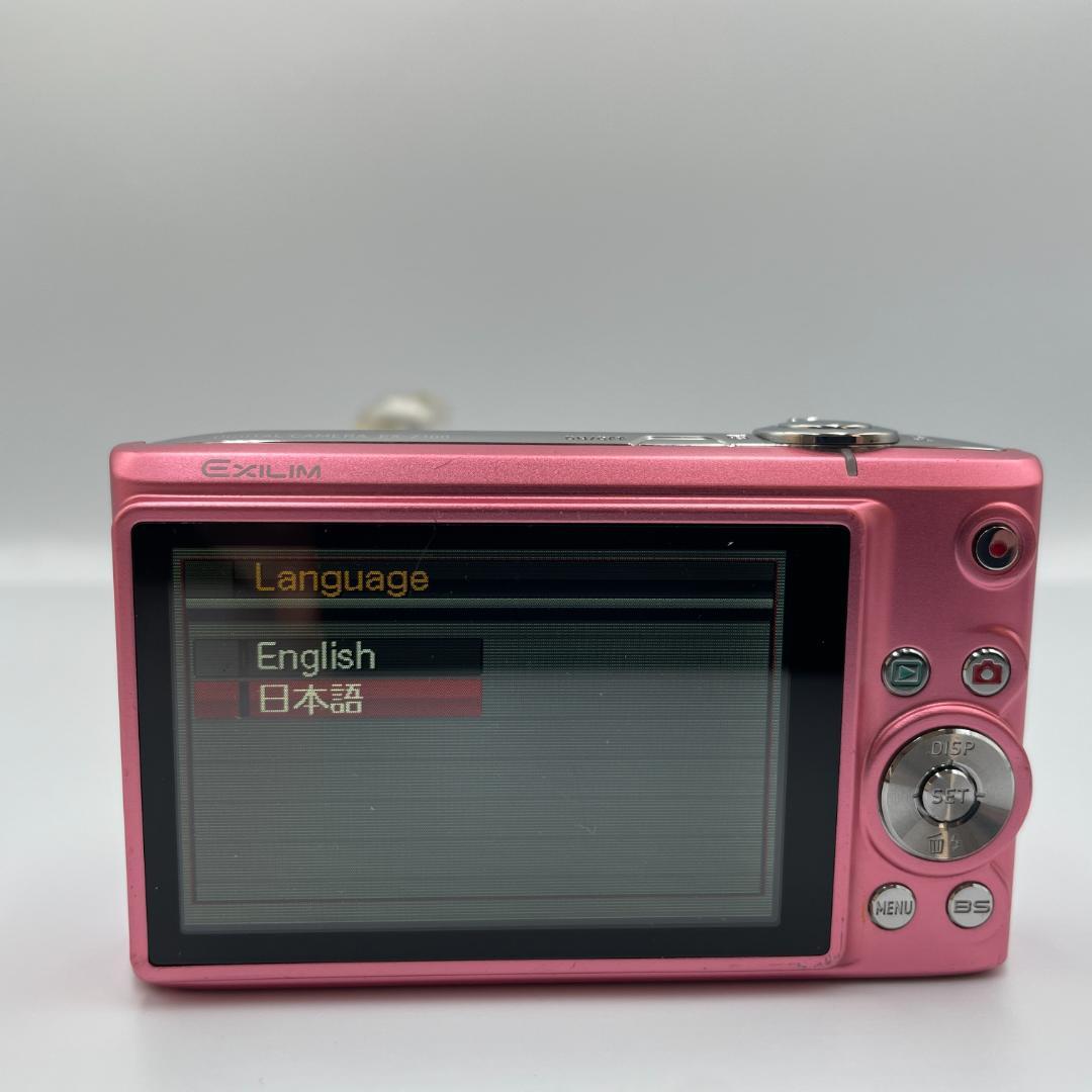 【動作品・転送特典無料あり】CASIO EXILIM EX-Z100 PINK
