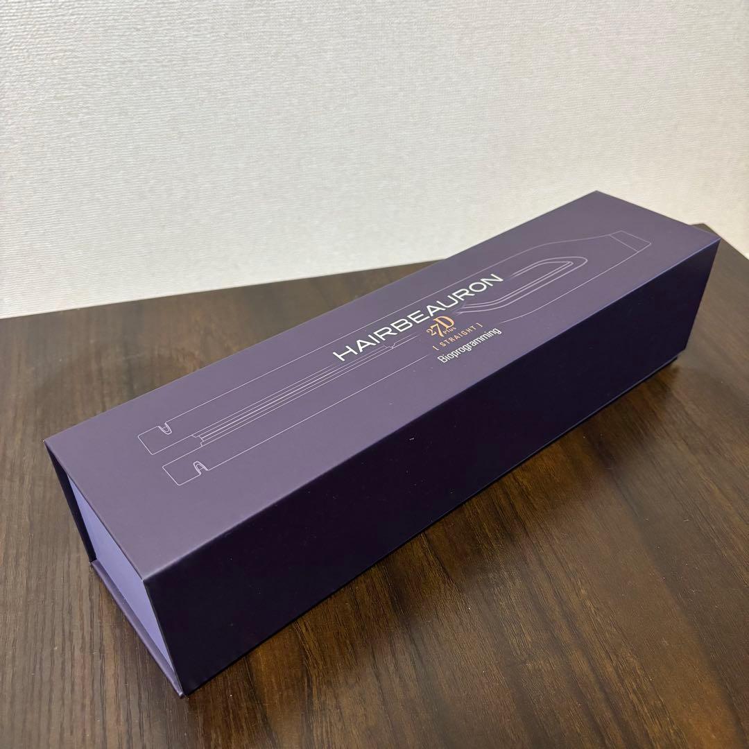 【新品】HAIRBEAURON 27D ストレートヘアアイロン