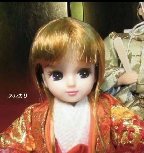 リカちゃんファミリー★親王 三人官女☆五人飾り☆雛人形 お雛様☆カスタム
