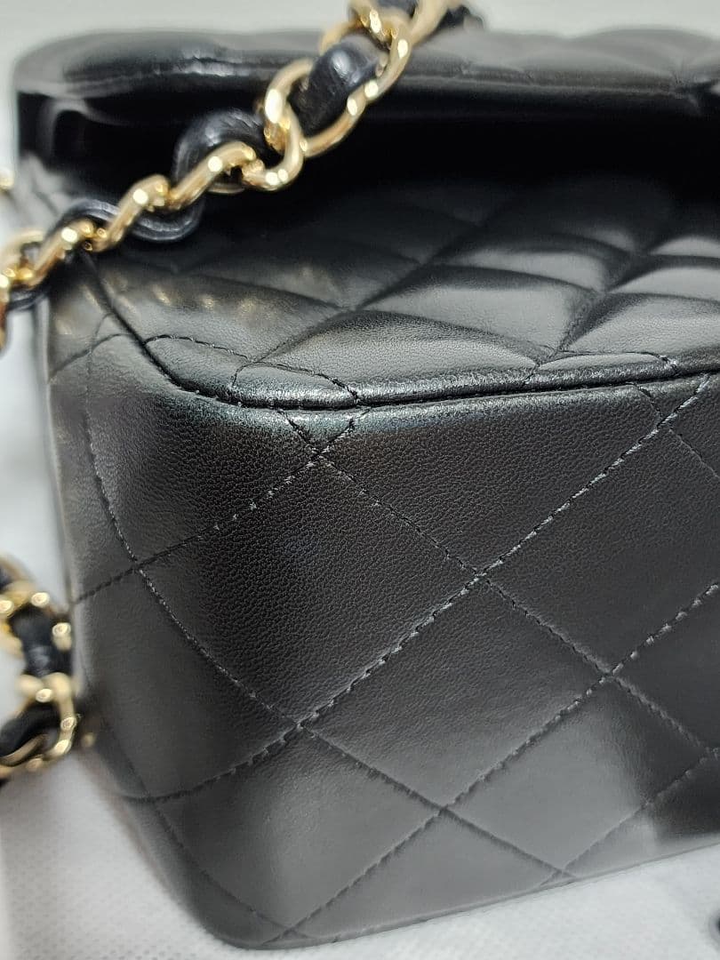 ボンジュール(^^)　美品　CHANELマトラッセ　チェーンショルダー30