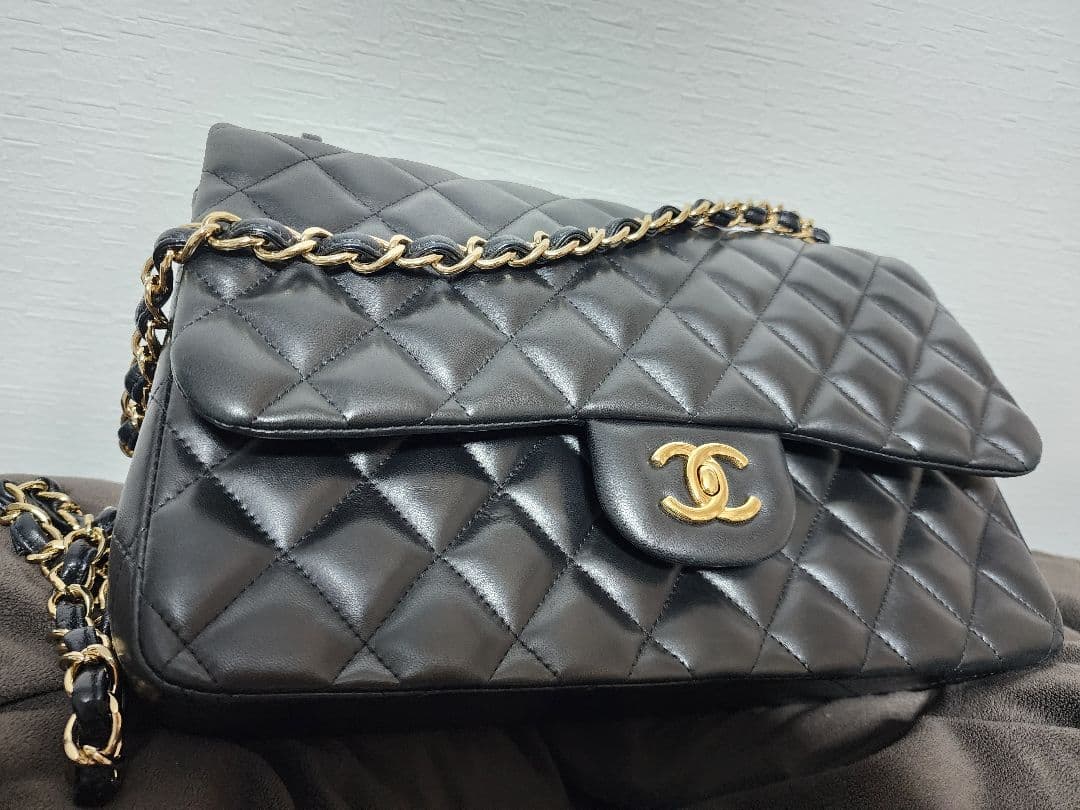 ボンジュール(^^)　美品　CHANELマトラッセ　チェーンショルダー30