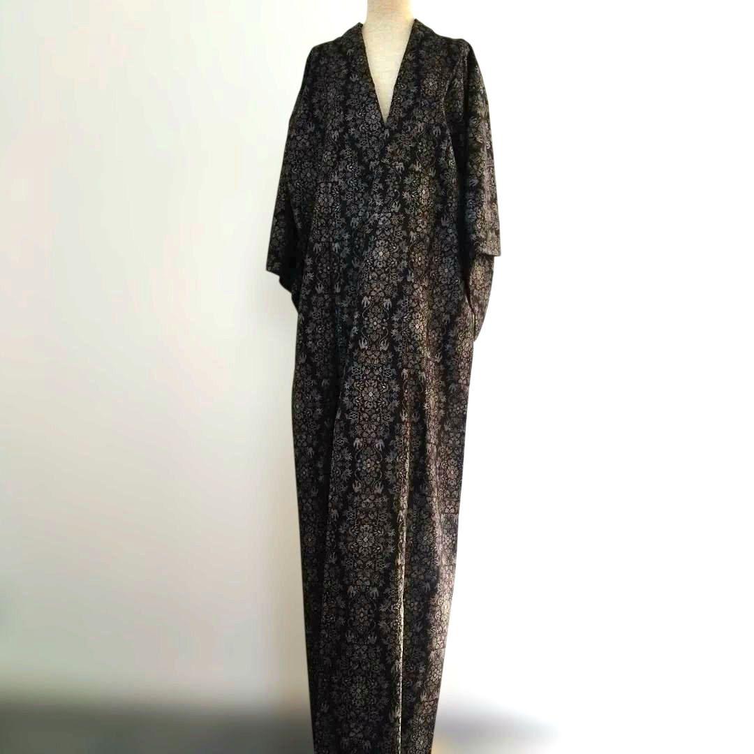 大島紬　美品　松坂屋　泥大島