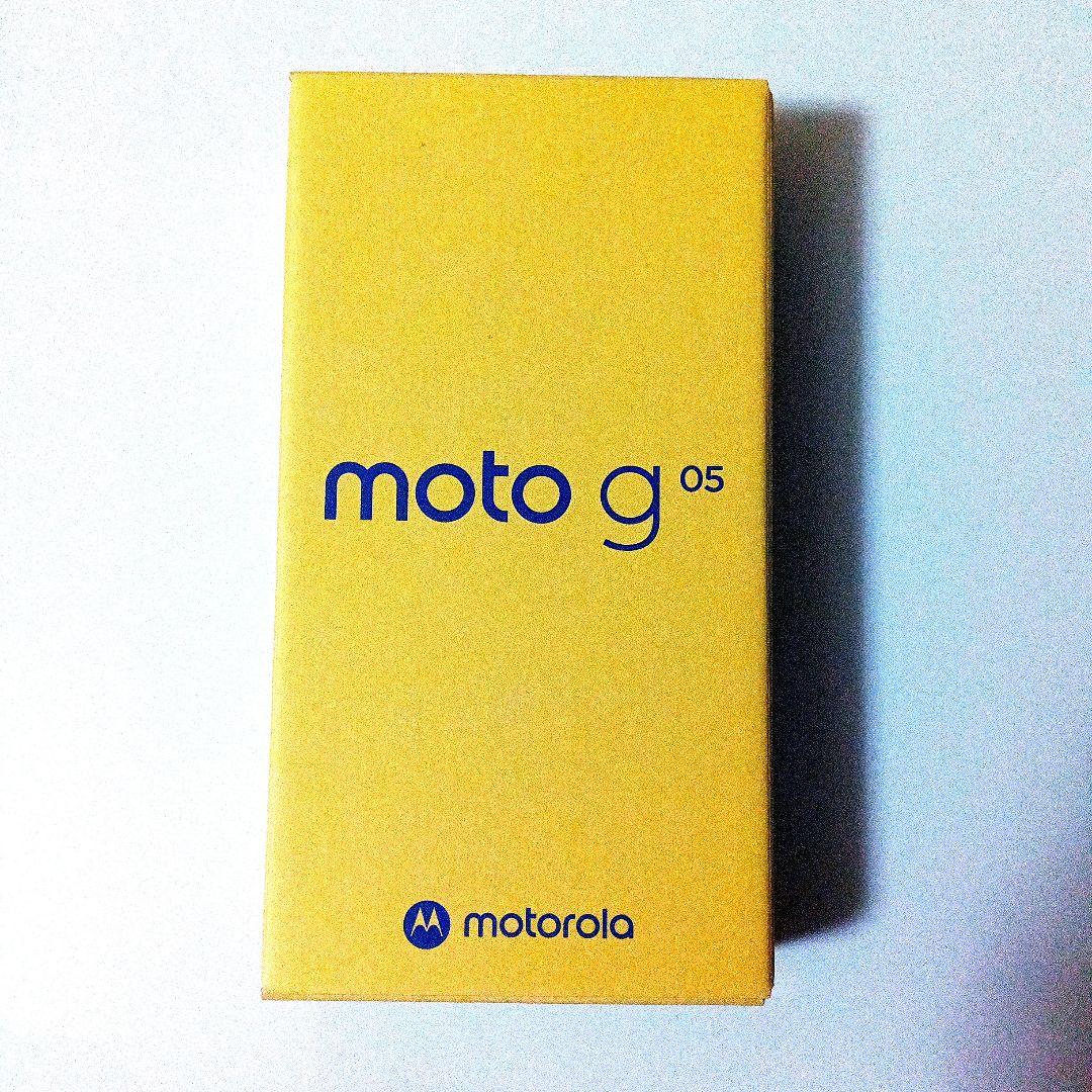 【新品·未開封】Motorola moto g 05 128GB SIMフリー