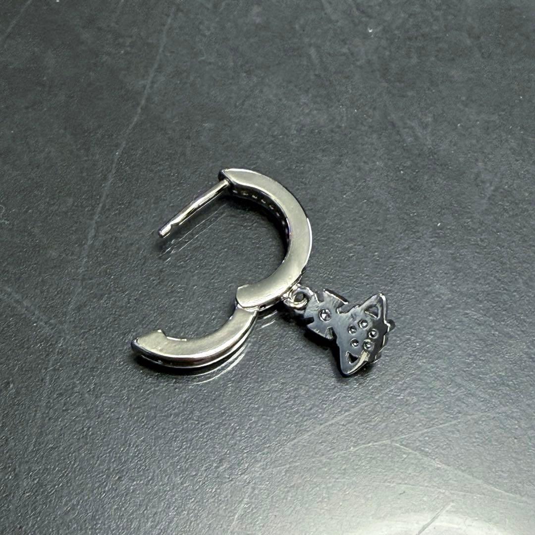 コ2/Vivienne Westwood/片耳ピアス/フープピアス/シルバー