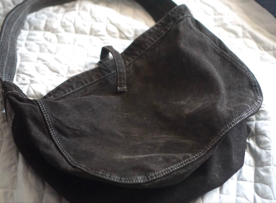 バッグ T.T Newsboy Bag LOT.004 MUD DYED BROWN