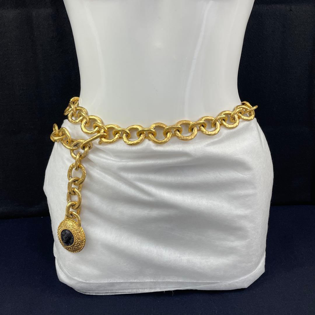 RENALANGE/レナランゲ、ヴィンテージ、チェーンベルト、ゴールド