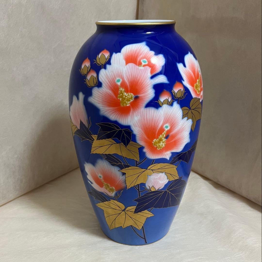 香蘭社　花瓶　10号