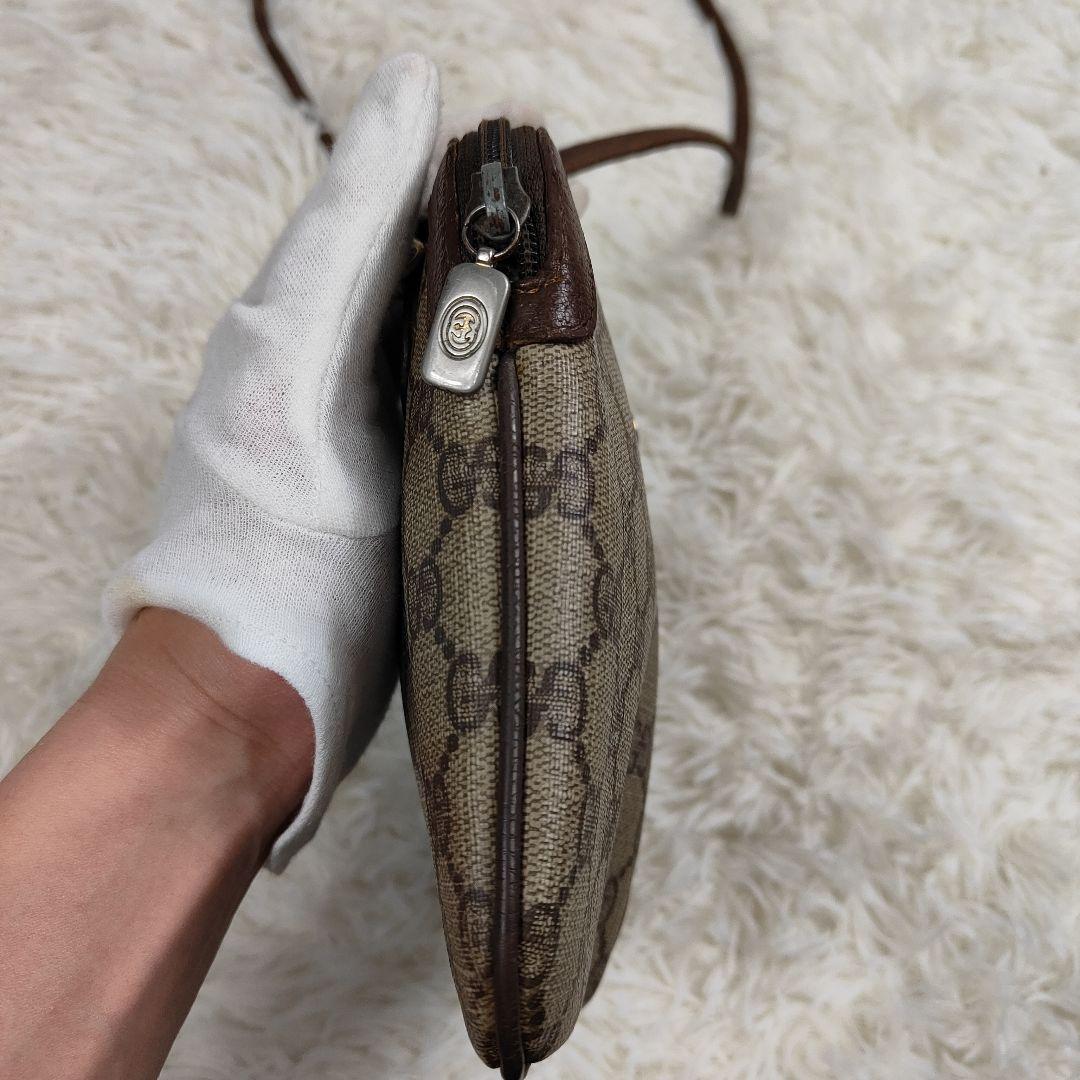 本日限定価格　グッチ　ショルダーバッグ　GGスプリーム　シェリーライン　PVC