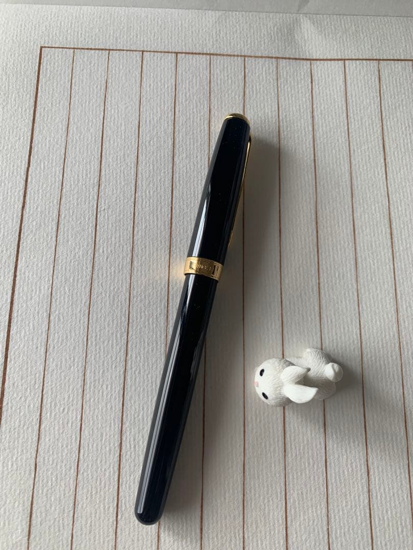 パーカー SONNET万年筆 ほぼ未使用 箱・レザーペンケース付き
