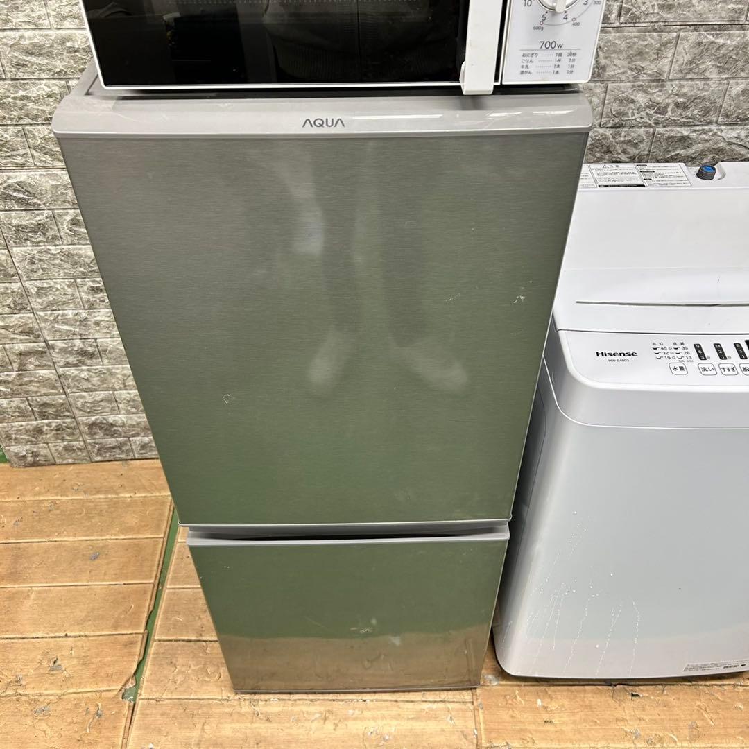 912 電子レンジ　冷蔵庫　小型　洗濯機　一人暮らし　人気家電3点セット　極美品