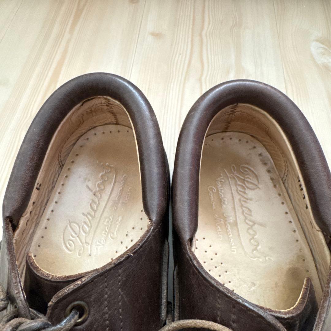 POP 90s old Paraboot モカシン デッキシューズ UK6