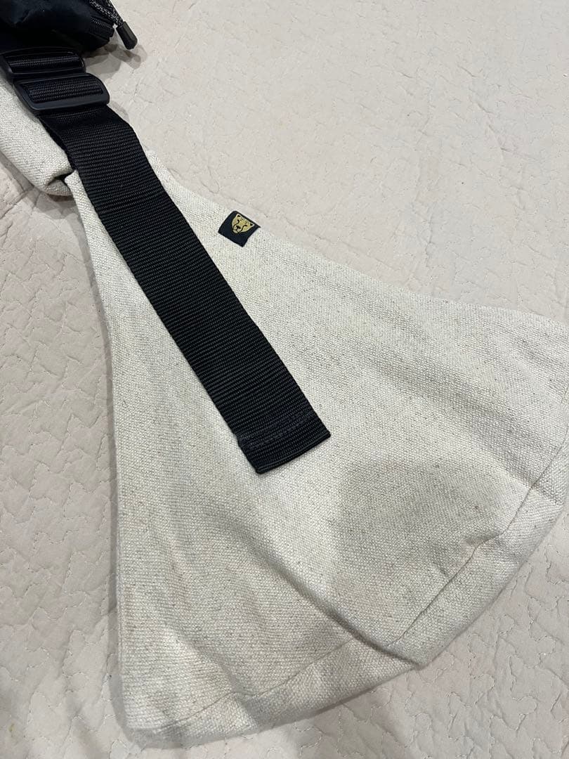 ポーチ付きWIRDRIDE抱っこ用スリング Sand Linen サンドリネン