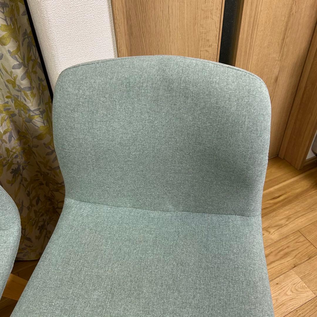 ダイニングチェア　回転椅子　ニトリ　サンデー　2個セット